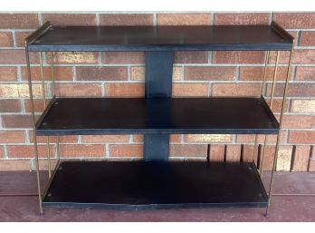 Small Vintage 3-tier Metal Shelf