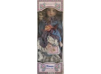Kinnex 16' Porcelain Doll In Original Box