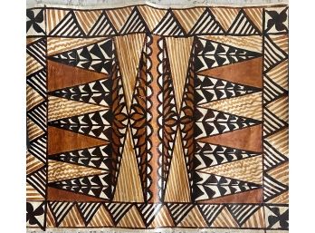 African Textile Mud Cloth Style Painting / Papyrus Style Paper  (3 Of 3)