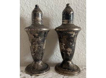 Duchin Creations Weighted Sterling Salt & Pepper Shakers (200 Grams)