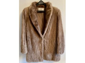 Lloyds Fine Fur Mink Coat With Satin Lining