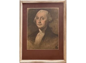 George Washington Print In Frame