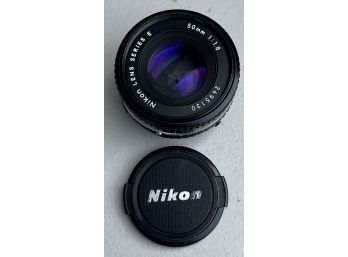 Nikon Lens Series E 50mm 1:1.8 Len With Cap
