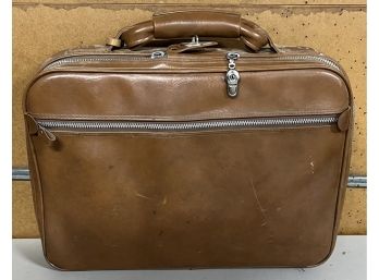 Vintage Bantam Travelware Leather Briefcase
