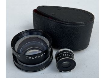 SUN Telenet EE Teleconverter 55mm, With Special Viewfinder With Original Case