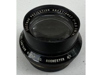 Eastman Projection Anastigmat F4.5 7 1/2 Inch Camera Lense