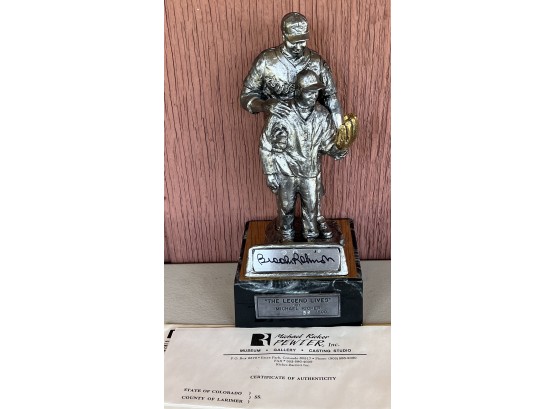 1992 The Legend Lives By Michael Ricker Pewter Figurine 86/500 Brooks Robinson With COA