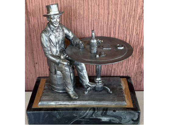 1992 The Gambler By Michael Ricker Pewter Figurine 223/350