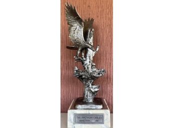1994 The American Eagles By Michael Ricker Pewter Figurine 481/620
