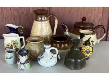 Eclectic Pottery And Ceramic Lot - Simons, Paul-Marshall, Italy, Japan, England, And More