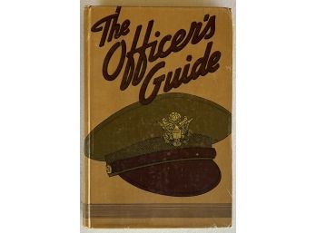 Officer's Guide 1943 9th Edition Hardback Military Service Publishing Company (as Is)