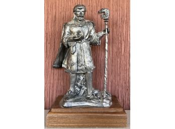 1991 The Wizard Of Spring By Michael Ricker Pewter Figurine 854/1500