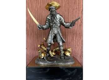 1996 Blackbeard By Michael Ricker Pewter Figurine 152/425