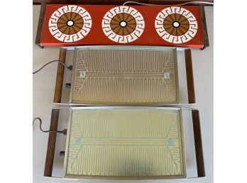 (3) Vintage Food Warming Trays - Jasco Model 400, And (2) Salton Model H121