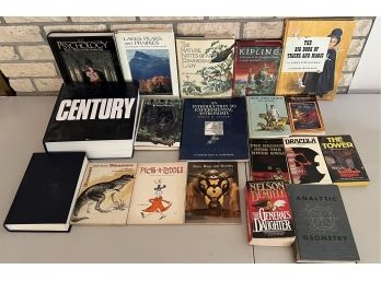 Lot Of Assorted Hardback And Paperback Books - Fiction, Nonfiction, Educational, And More