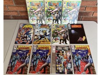 (11) Assorted Valiant Comics -  The H.A.R.D. Corps, Harbinger, Eternal Enemy, Deathmate, And More