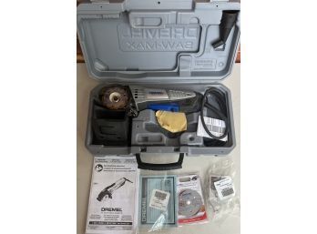 Dremel Corded Saw-Max With Case, Manual, & Accessories