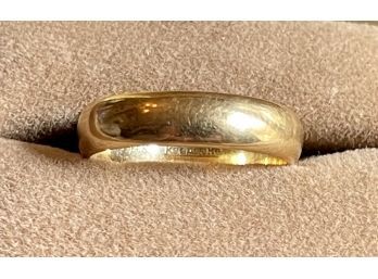 14k Yellow Gold Keepsake Ring Size 10 - Weighs 5.8 Grams