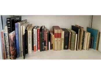 Large Collection Of Vintage Books - Art, Tolstoy, Hawkings, Monet, And More