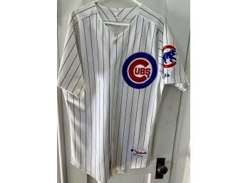 Authentic Majestic Size 44 Cubs Baseball Jersey