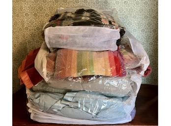 Lot Of Assorted Quilts, Blankets, And Comforters - Northern Nights, Home Essentials, And Handmade (as Is)