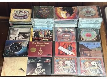 Collection Of Assorted CD's Primarily Rock - Beatles, Grateful Dead, Pink Floyd, Michael Jackson Sets,& More