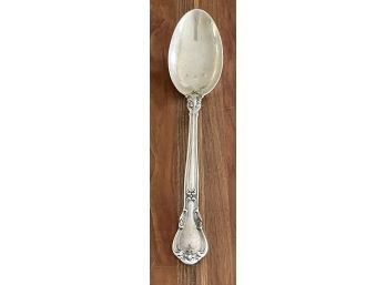 Gorham Sterling Silver Serving Spoon Chantilly Pattern 8.5' Long And Weighs 74 Grams