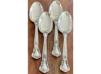 (4) Gorham Sterling Silver Chantilly Teaspoons 5.75' Long Total  Weight 118 Grams