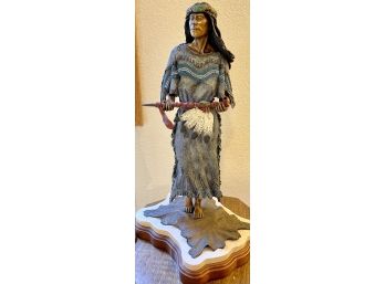 R. Scott Nickell Shoshone Sundance Maiden Bronze 1995 Limited Edition 2224