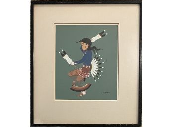 Original Navajo Artist Beatien Yazz Painting