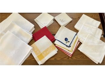 Collection Of Vintage Napkins