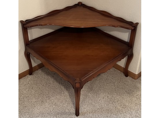 Mid Century Modern Imperial Large Corner Table Made In Grand Rapids