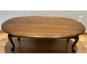 Mersman Vintage Drop Leaf Wood Coffee Table