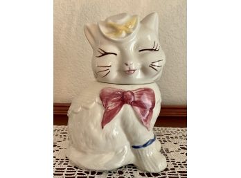 Shawnee 1940's Puss N' Boots USA Pottery Cookie Jar