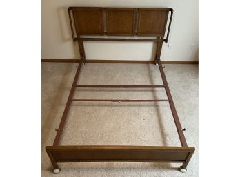 Mid-century Modern Queen Bed Frame