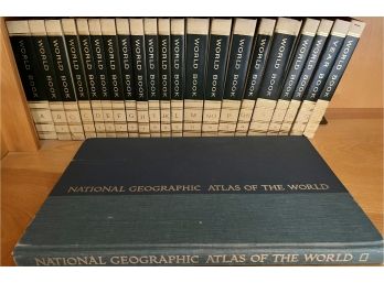 1970 World Book Encyclopedias 1-20 Plus (1) 1972 Book