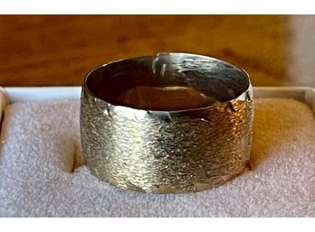 Antique 10k Gold Filled VIP Ring Band Size 6.75