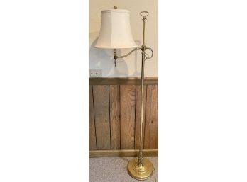Vintage Brass Aladdin Floor Lamp Works