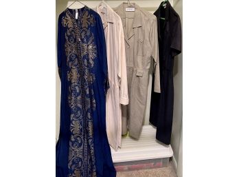 Craig Dress, Sax Fifth Avenue Dress, Kiva Linen Dress, And A Betyk Sarong Dress
