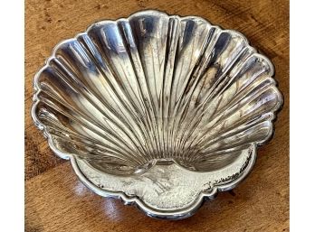 Vintage Gorham Sterling Silver Shell Dish 5' Wide Total Weight 74.9 Grams