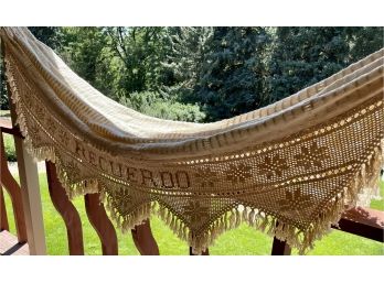Victorian Hand Knotted 11 Foot Hammock