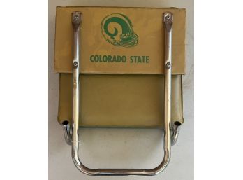 Colorado State University Folding Stadium Seat
