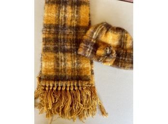 Vintage Wool Hat And Scarf - Donegal Design Ireland