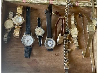 Vintage Collection Of Women's Watches - Caravelle, Timex, Kish, Gruen, Edison, Seiko, And More