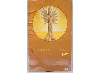 1995 Barbie Goddess Of The Sun By Bob Mackie In Original Box