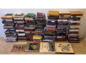 Large Lot Of Assorted Paperback And Hardback Books Present And Antique - Fiction, Non-fiction, And More