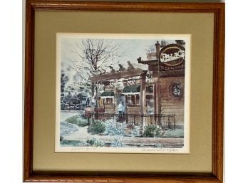 Russell Steel Signed Limited Edition Print ' Palace Grill' 45/400