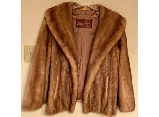 Antique Master Furriers Duluth Genuine Mink Fur Coat