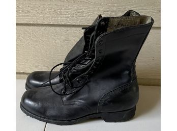 Pair Of Vintage Size 11b Lace Up Military Airforce Boots