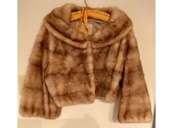 Louis Berman & Company Chicago Genuine Fox Fur Jacket Size Small